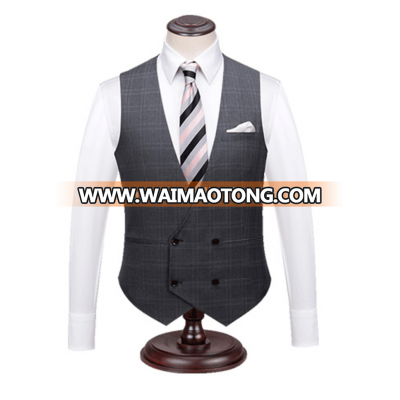 Mtm high quality bespoke mens vest with lowerst price